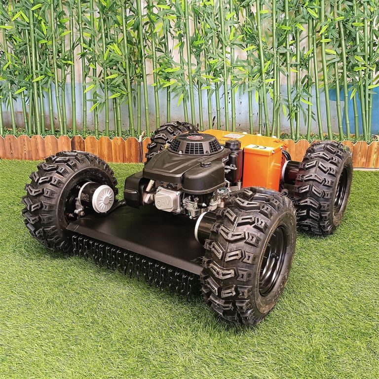 Best price wireless track front yard lawn mower robot