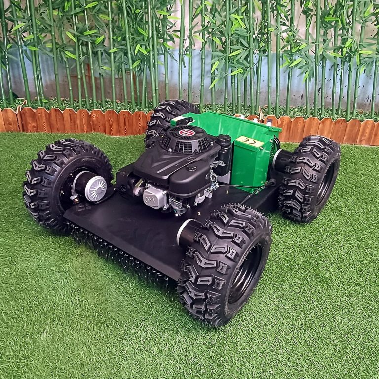 remotely controlled caterpillar pastoral bush trimmer for sale