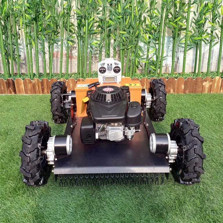 remote control brush mower for swamp